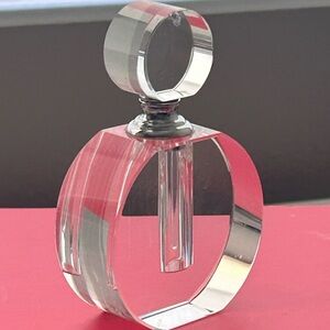 Modern/Contemporary Clear Crystal Perfume Bottle